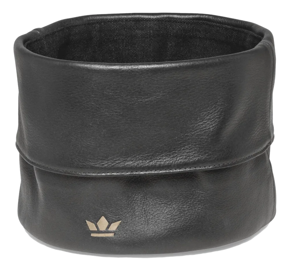Dutchdeluxes Broodmand Leather Classic Zwart Best