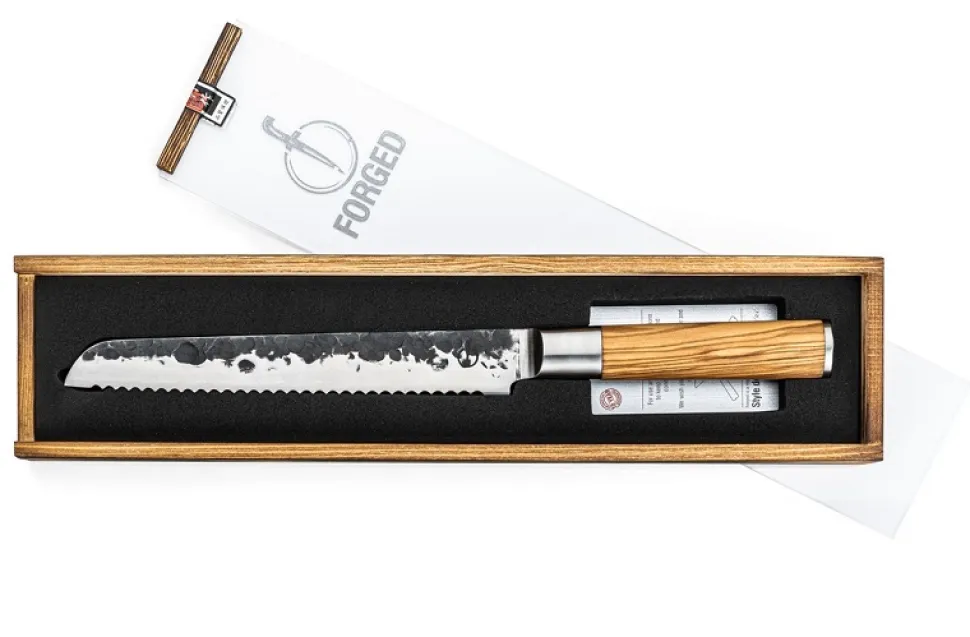 Broodmes Forged Olive 20,5 cm
