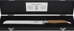 Laguiole Style de Vie Broodmes Luxury Line Olijfhout Sale