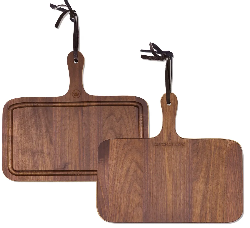 Dutchdeluxes Broodplank XS Rectangular Olied Walnut Discount