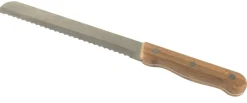 Pebbly Broodplank Met Broodmes Naturel 29x20 cm New