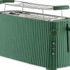 Broodrooster Alessi Plissé Long Toaster Green