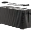 Alessi Broodrooster Plissé Long Toaster Black Hot