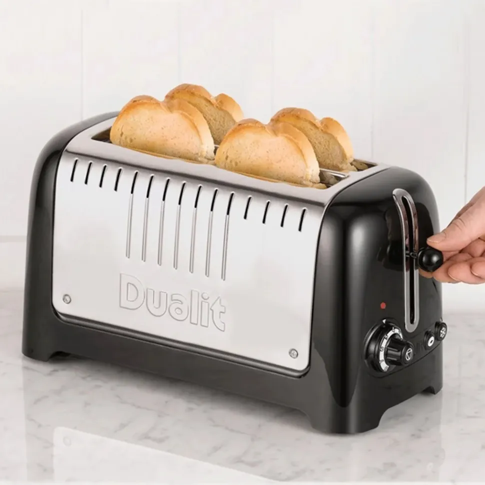 Broodrooster Dualit LITE Gloss Long Slot toaster