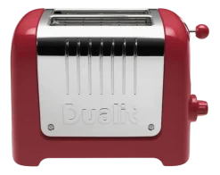 Broodrooster Dualit LITE Gloss 2-Slots Rood Glans