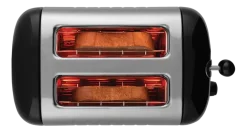 Dualit Broodrooster LITE Gloss 2-Slots Zwart Glans New