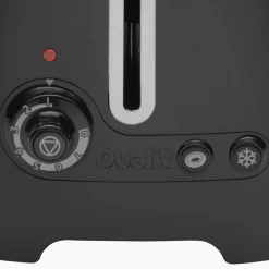 Dualit Broodrooster LITE Gloss 2-Slots Zwart Glans New