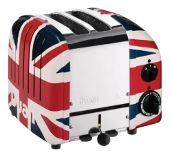 Broodrooster Dualit NewGen 2-Slots 80th Anniversary Union Jack