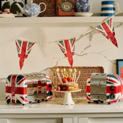 Broodrooster Dualit NewGen 2-Slots 80th Anniversary Union Jack