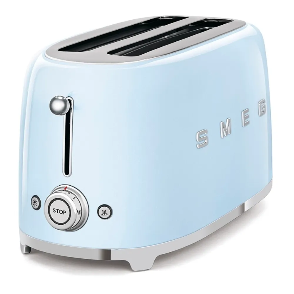 Smeg Broodrooster TSF02PBEU 2x4 50 Style Pastelblauw Sale