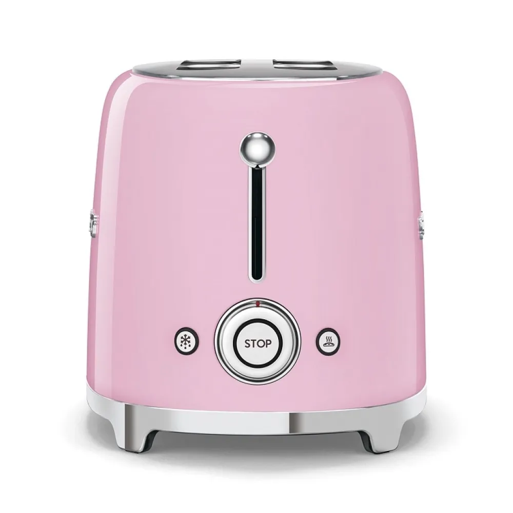 Smeg Broodrooster TSF01PKEU 2x2 50 Style Roze Sale