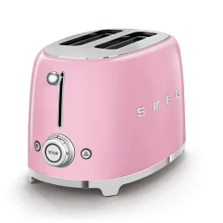 Smeg Broodrooster TSF01PKEU 2x2 50 Style Roze Sale