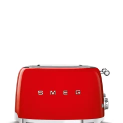 Smeg Broodrooster TSF03RDEU 4x4 50 Style Rood New