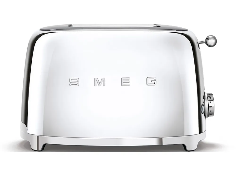 Smeg Broodrooster TSF01SSEU 2x2 50 Style Chroom