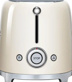 Broodrooster Smeg TSF02 2x4 50 Style Crème