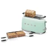 Smeg Broodrooster TSF02 2x4 50 Style Watergroen Outlet