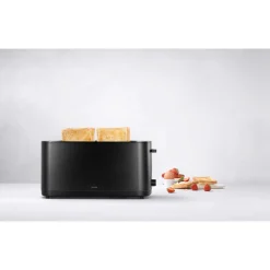 Zwilling Broodrooster Enfinigy Black 4/2 Met Broodjeswarmer