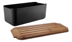 Eva Solo Broodtrommel Bamboe Black Discount