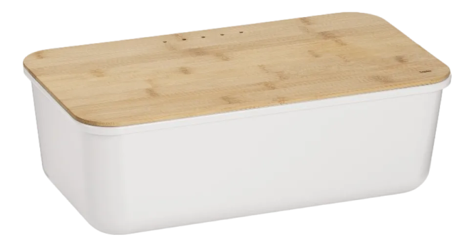 Broodtrommel Kela Apart Met Deksel als Snijplank Wit