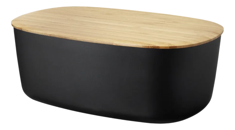 Broodtrommel Rig-Tig Box-It Black 34,5 cm