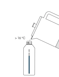 Bruiswaterfles Stelton Brus Steel 1,2 L