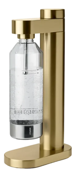 Stelton Bruiswatermachine Brus Carbonator Brushed Brass Hot