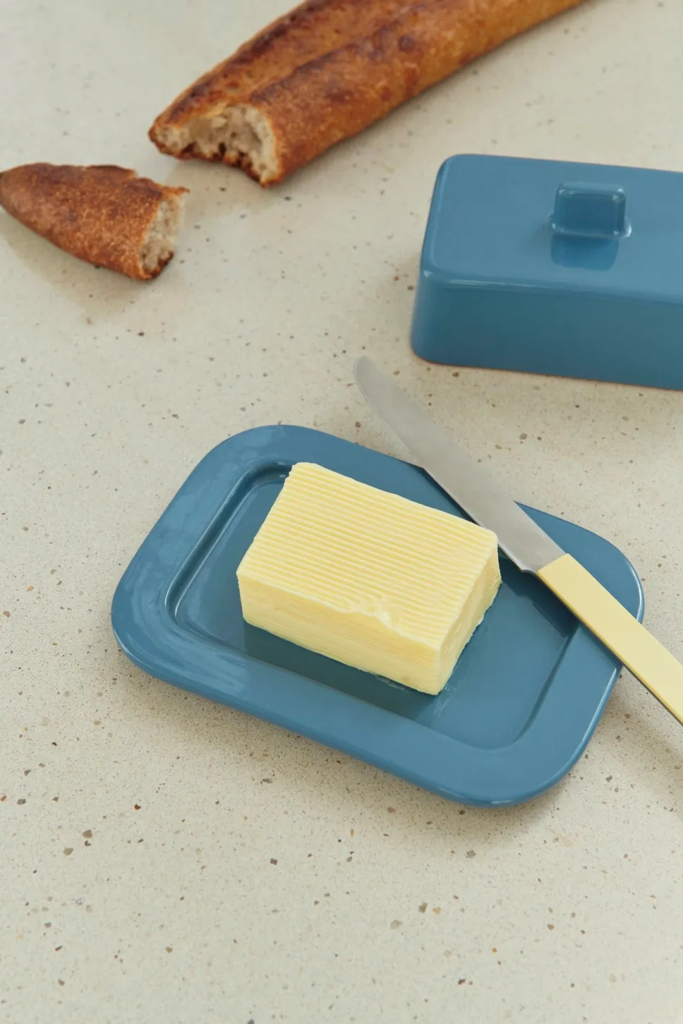 Butter Dish HAY Barro Dark Blue