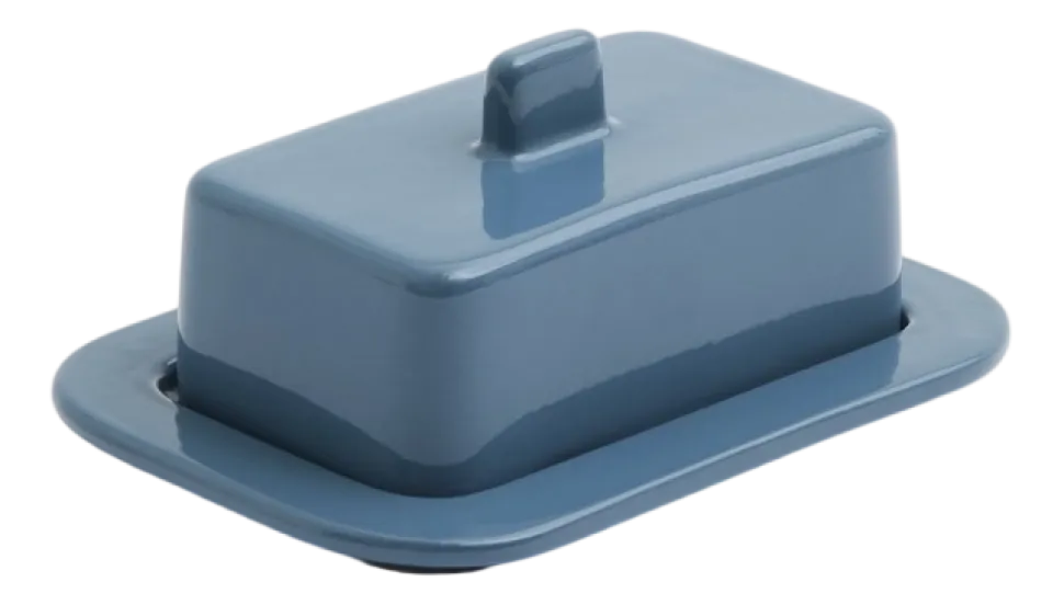 Butter Dish HAY Barro Dark Blue