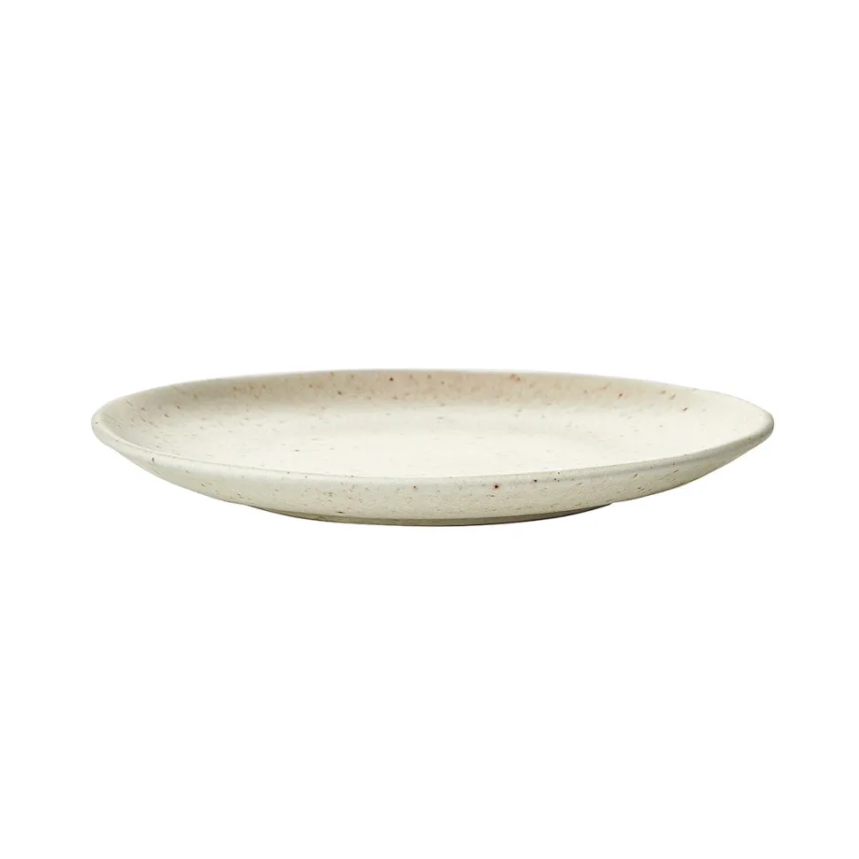 by fonQ Mixed Ceramics Ontbijtborden 4st. - Ø 22 cm - Crème