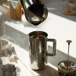 Aarke Cafetière French Press Stainless Steel 1 L