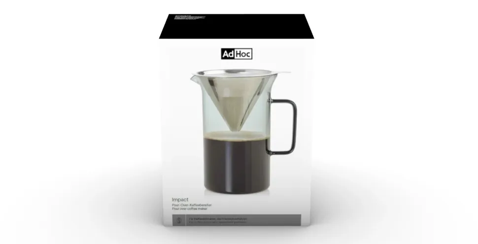 Cafetière AdHoc Pour Over Impact 600 ml