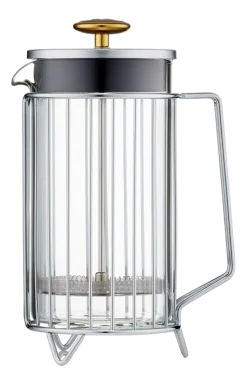 Cafetière Barista & Co Corral 8 Kops Zilver