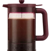 Bodum Cafetière Bean 12 Kops Rood 1,5 L