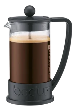 Cafetière Bodum Brazil Black Gebogen Handvat 350ml