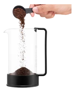 Cafetière Bodum Brazil Black Recht Handvat 1 Liter