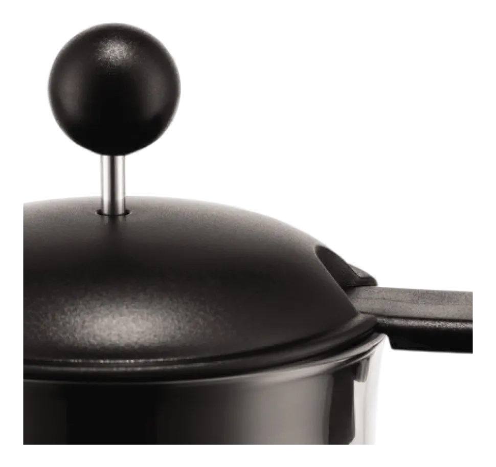 Cafetière Bodum Brazil Black Recht Handvat 1 Liter