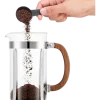 Cafetière Bodum Chambord Met Houten Handvat 8 Kops Zilver 1 L