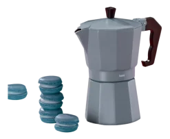 Cafetière Kela Italia Smoked Blue 300 ml