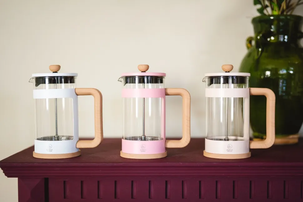 Cafetière Leopold Vienna Franca Roze 600 ml