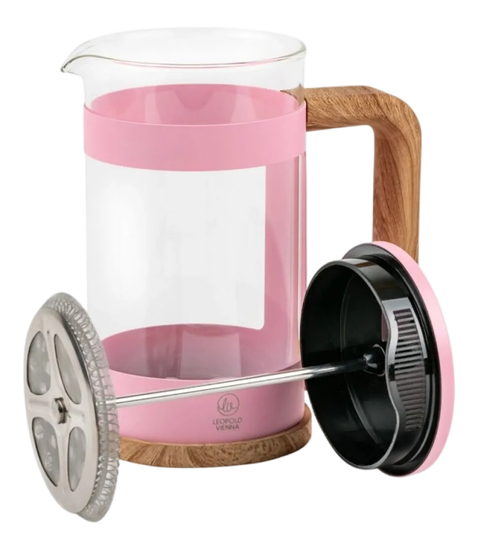 Cafetière Leopold Vienna Franca Roze 600 ml
