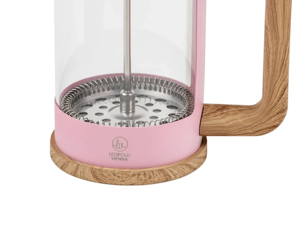 Cafetière Leopold Vienna Franca Roze 600 ml