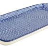 Bunzlau Castle Cakeschaal Blue Diamond Oblong New