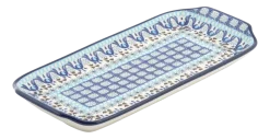 Cakeschaal Bunzlau Castle Oblong Marrakesh (14,5 x 31,5 cm)