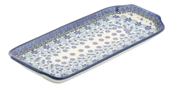 Bunzlau Castle Cakeschaal Oblong Belle Fleur (14,5 x 31,5 cm) Online
