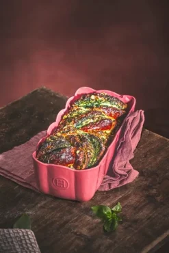 Emile Henry Cakevorm Madeleine Rose Candy 28,5 x 15 x 9 cm Best