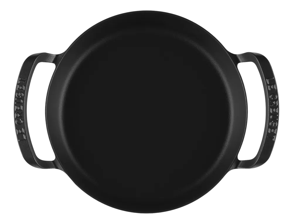 Le Creuset Campagnard BBQ Outdoor Mat Zwart 28 cm Sale