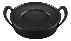 Le Creuset Campagnard BBQ Outdoor Mat Zwart 28 cm Sale