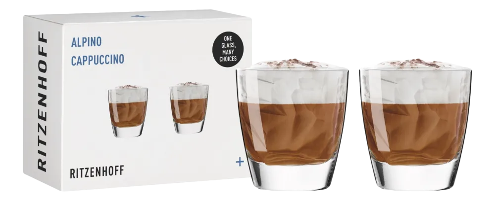 Ritzenhoff Cappuccinoglas Alpino 205 ml (Set van 2) Discount