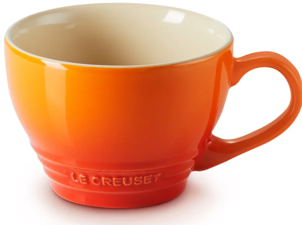 Cappuccino Mok Le Creuset Oranjerood 400ml