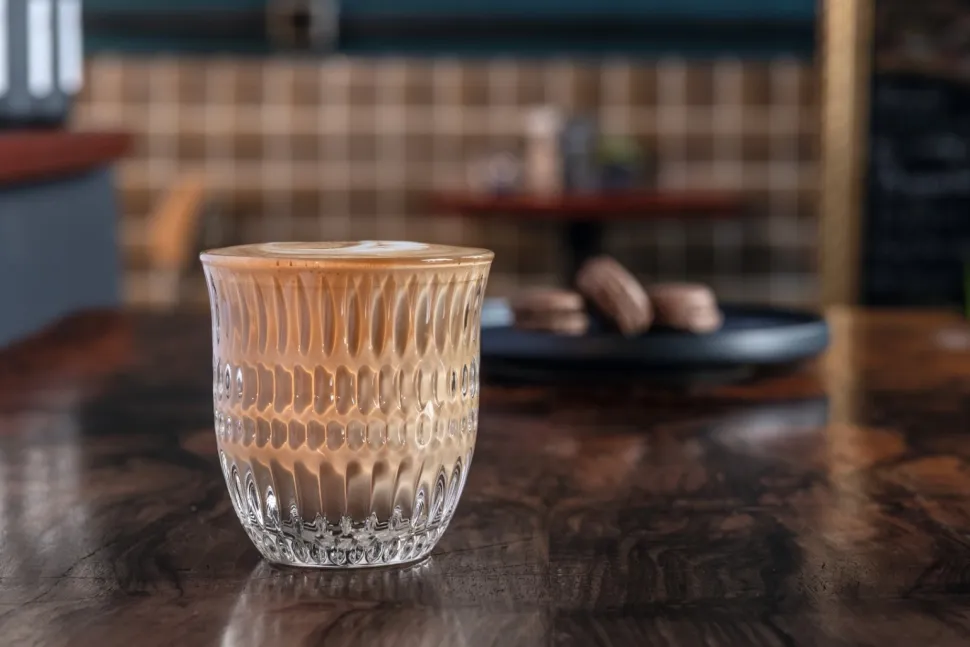 Cappucino Glas Nachtmann Ethno Barista 234 ml (Set van 2)
